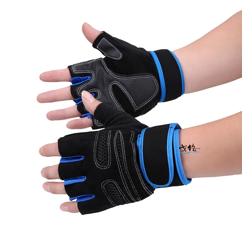 1 пара нескользящие перчатки для рыбалки дышащие велоспорта мужчин