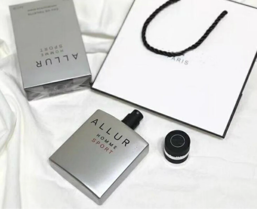 

High Quality Alure Sports Men Perfume Original Package Male Parfum Long Lasting Masculine Fragrances Perfumes