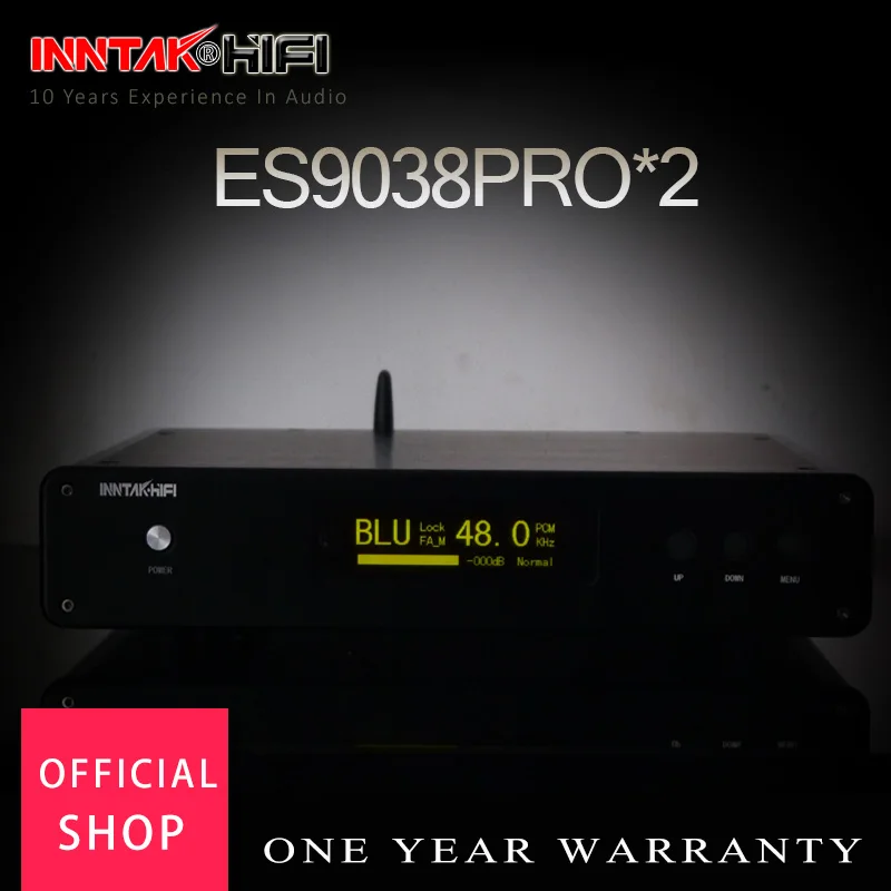 Hi-Fi Dual ES9038PRO DAC W/amarero USB DSD DOP / 32 бит 384K поддержка Bluetooth 5 0 (черный чехол) | Электроника