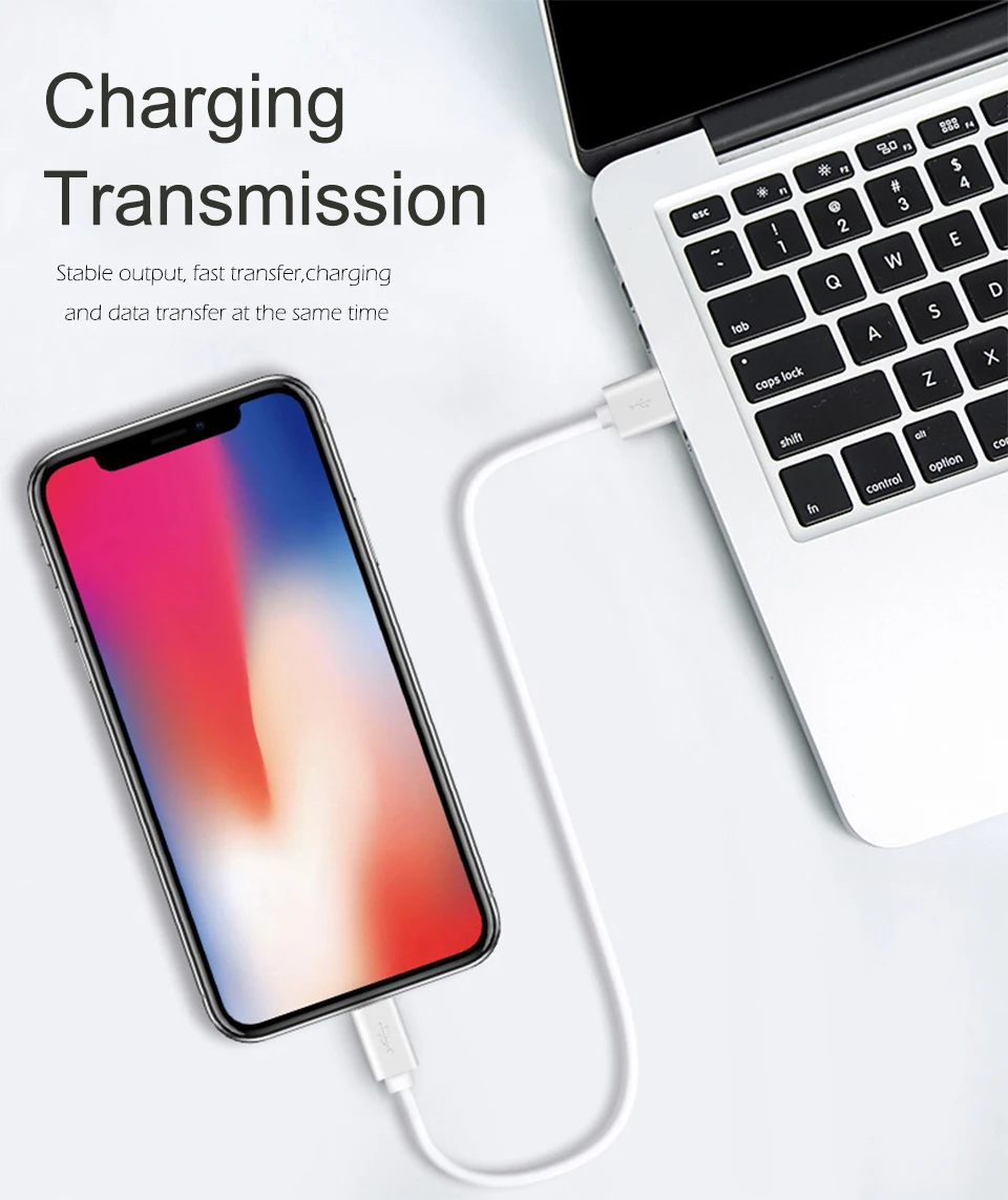 IOS кабель для передачи данных USB кабель для зарядки мобильных телефонов 5V2A Быстрая зарядка 0,25 м 0,5 м 1 м 1,5 м 2 м 3 м провод для смартфонов