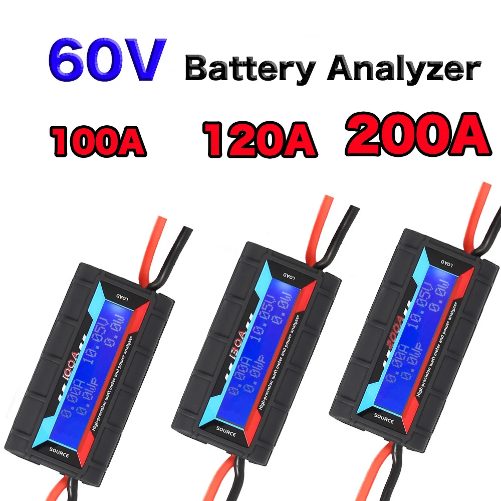 

Высокоточный анализатор мощности, 60 В постоянного тока, 100 А/130, балансировочный аппарат, запасные части с подсветкой