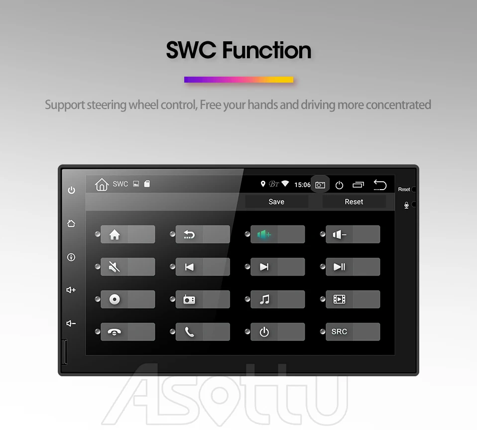 Asottu CWD7060 PX30 android 9,0 Автомобильная dvd-навигационная система Радио Видео плеер стерео Универсальный 2 din радио Автомобильный мультимедийный плеер gps