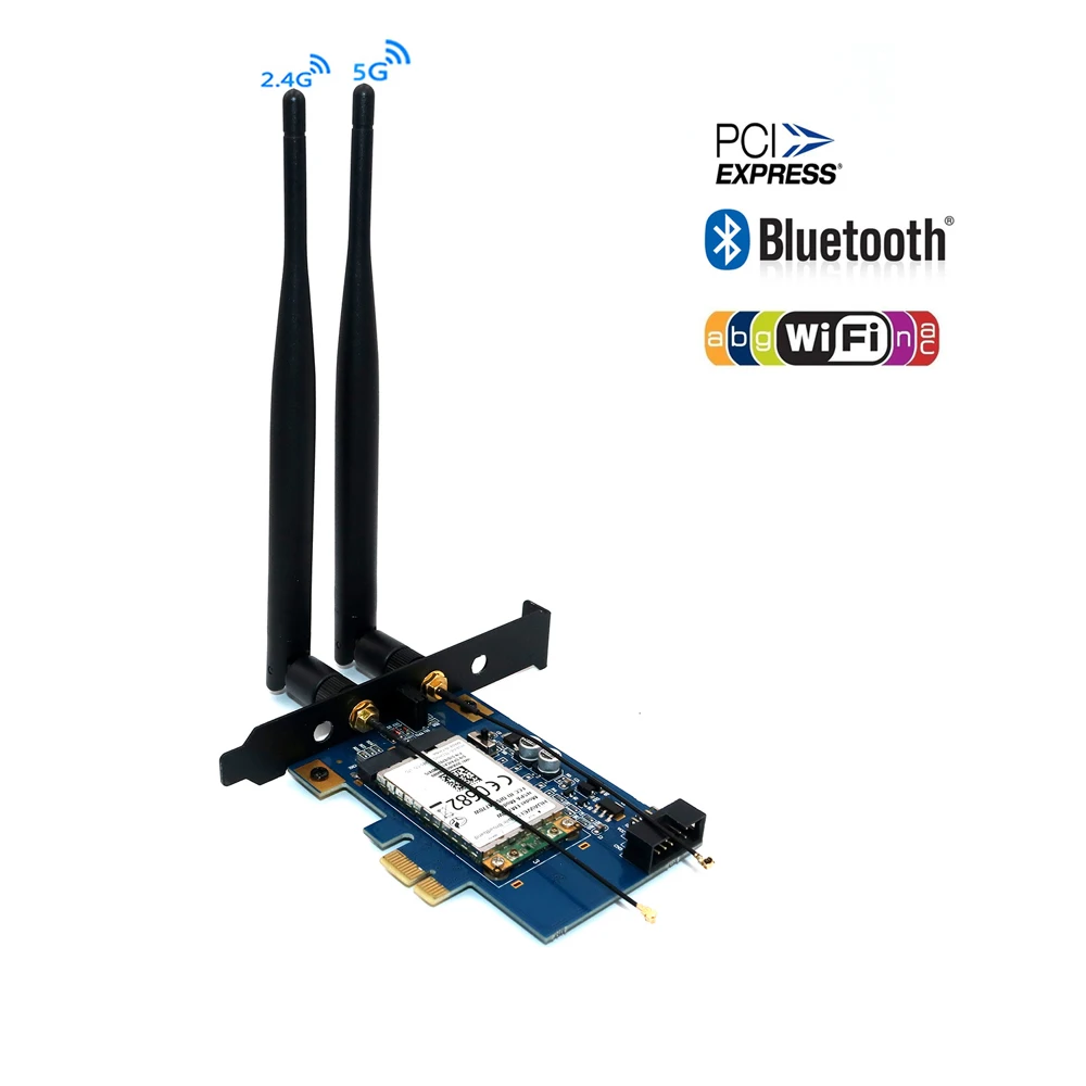 pci e wifi adapter pcie wifi bluetooth adapter mini pci express to pcie x1 network card for mini pci e wifi 3g4glte sim slot free global shipping