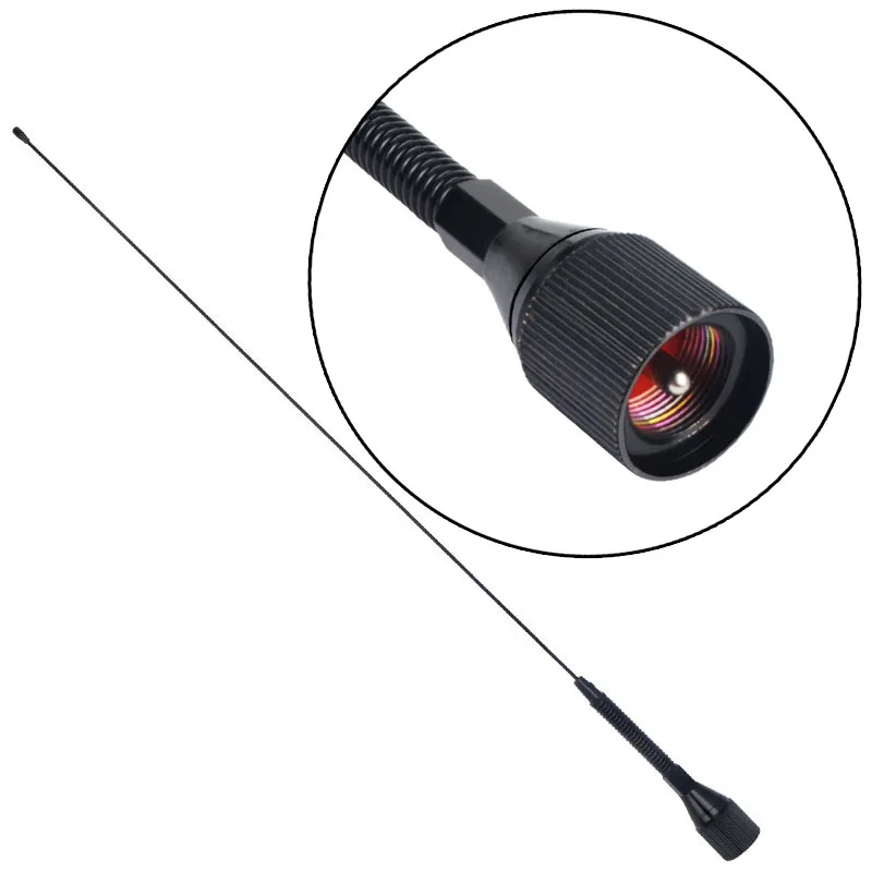 

2 шт. черный M150 GSAI VHF 144 МГц с высоким коэффициентом усиления 3.5dBi 200W мобильное автомобильное радио антенна для Kenwood TM-271 TM-281 TK760 TK7180 TK7302U