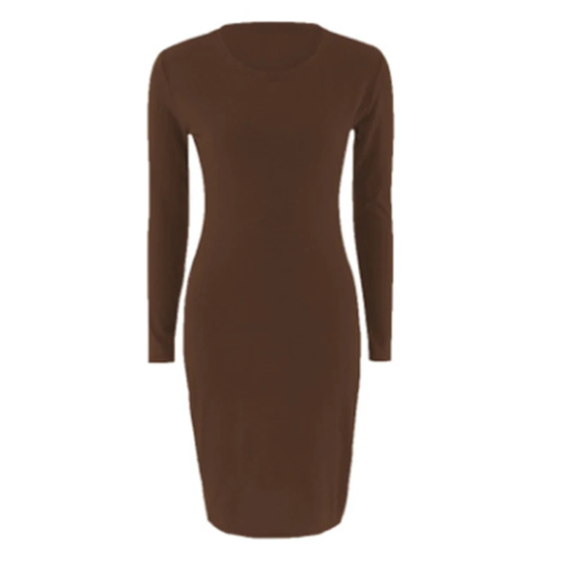 

Women Bodycon Clothing 2020 Spring And Autumn Dress Women Office Work Dresses Elegant Long Sleeve Dress