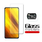 Защитное стекло poco x3 для экрана Xiaomi Poco X3 NFC, пленка для объектива камеры Xiami Mi X 3 Mix3, защитное стекло 2 в 1