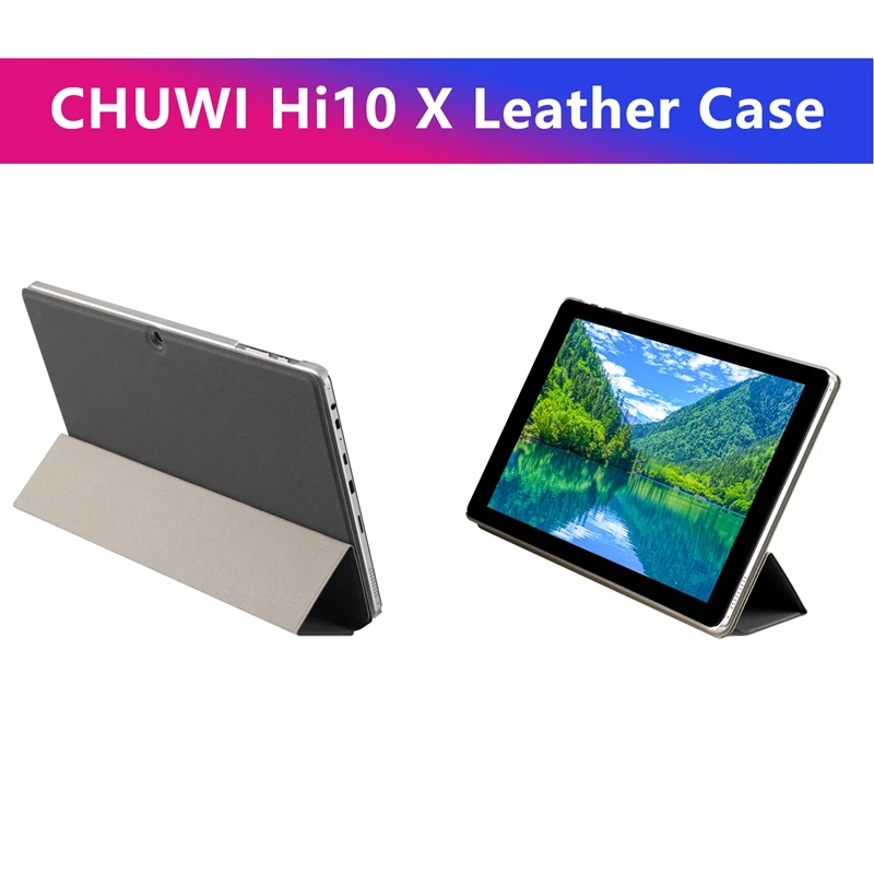 

CHUWI Hi10 x Leather Case 10.1Inch Tablet Protective Case Tablet Case Anti-Fall Tablet Stand for Office