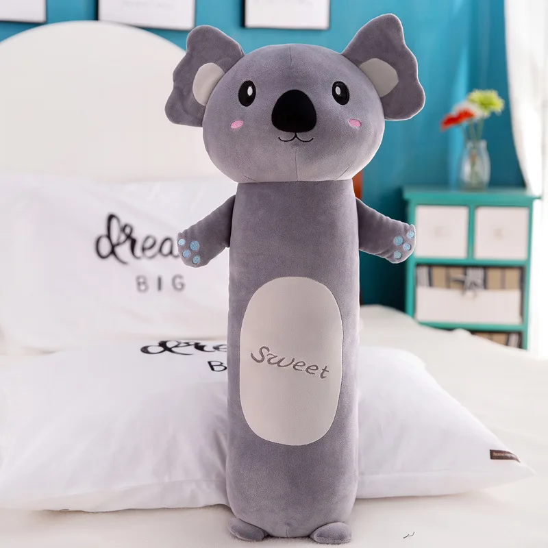 

New Cute Animal Expression Plush Toy Four-sided Elastic Expression Pillow Girl Doll Large Doll Have Five Styles Are Available