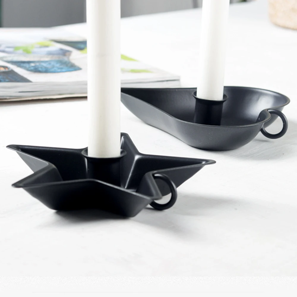 1 шт. подсвечник в форме звезды сердца украшение для рождественской вечеринки |