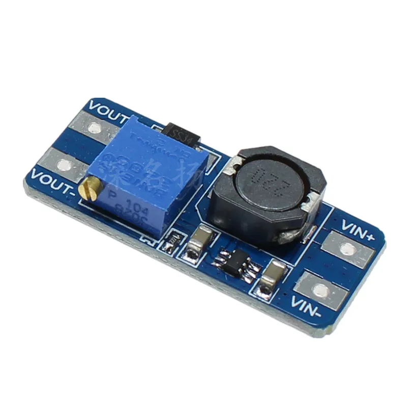 MT3608 DC-DC Напряжение Step Up регулируемый Повышающий Модуль 2A повышающая пластина шаг постоянного тока максимум до 28 релейный модуль для Arduino