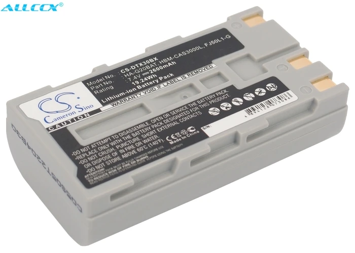 Cameron Sino 2600mAh батарея FJ50L1 G HA G20BAT HBM CAS3000L для Casio DT X30 X30G|Цифровые аккумуляторы| |
