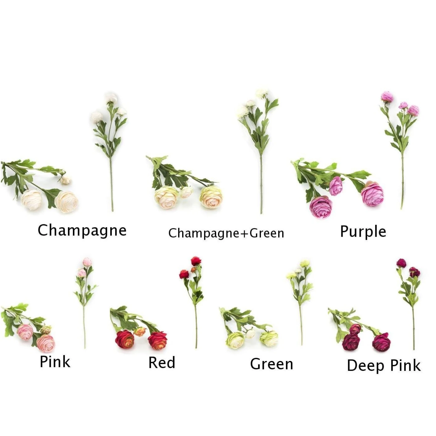 Искусственный Пион Шелковый цветок Свадебный Ranunculus домашний декор для