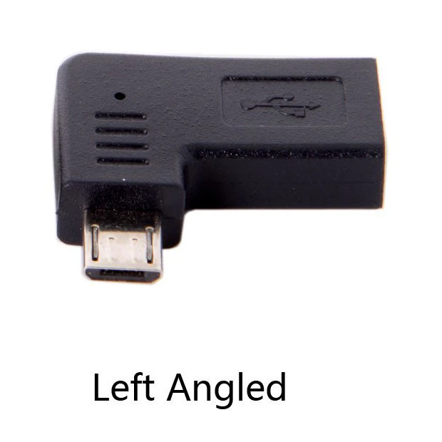 USB C Type Женский Micro 2 0 5Pin адаптер для передачи данных 90 градусов левый и правый