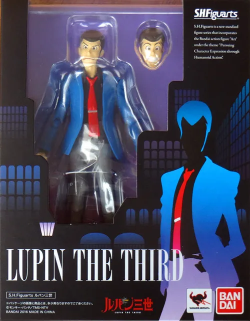 SHF Japan Classic Monkey Punch Lupin The Third III Rupan Sansei Mine Fujiko Animi Action Figure