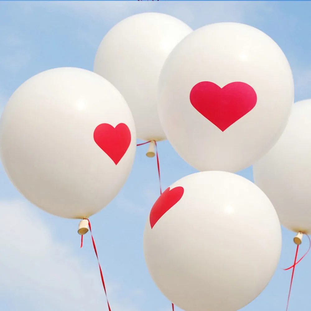 Свадьба День святого Валентина i Love You Воздушные шары гелиевые надувные красное