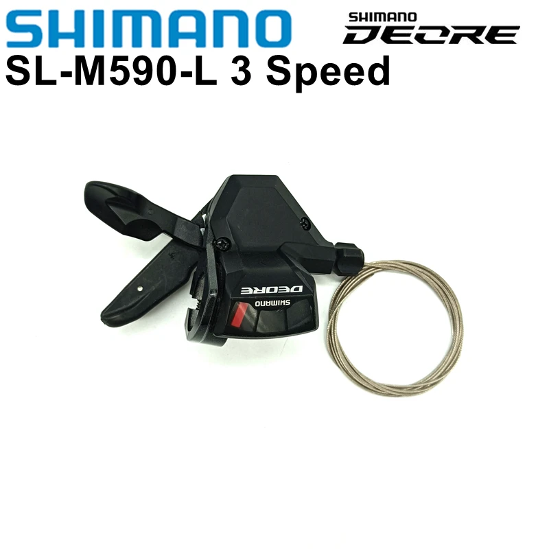 

Рычаг переключения передач Shimano Deore, 3x9 скоростей, SL M390, 27 скоростей
