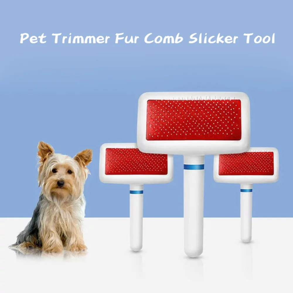 Multi-purpose Needle Comb for Dog Cat Pets Brush Hair Remover Rake Pet Beauty Grooming Tools | Дом и сад