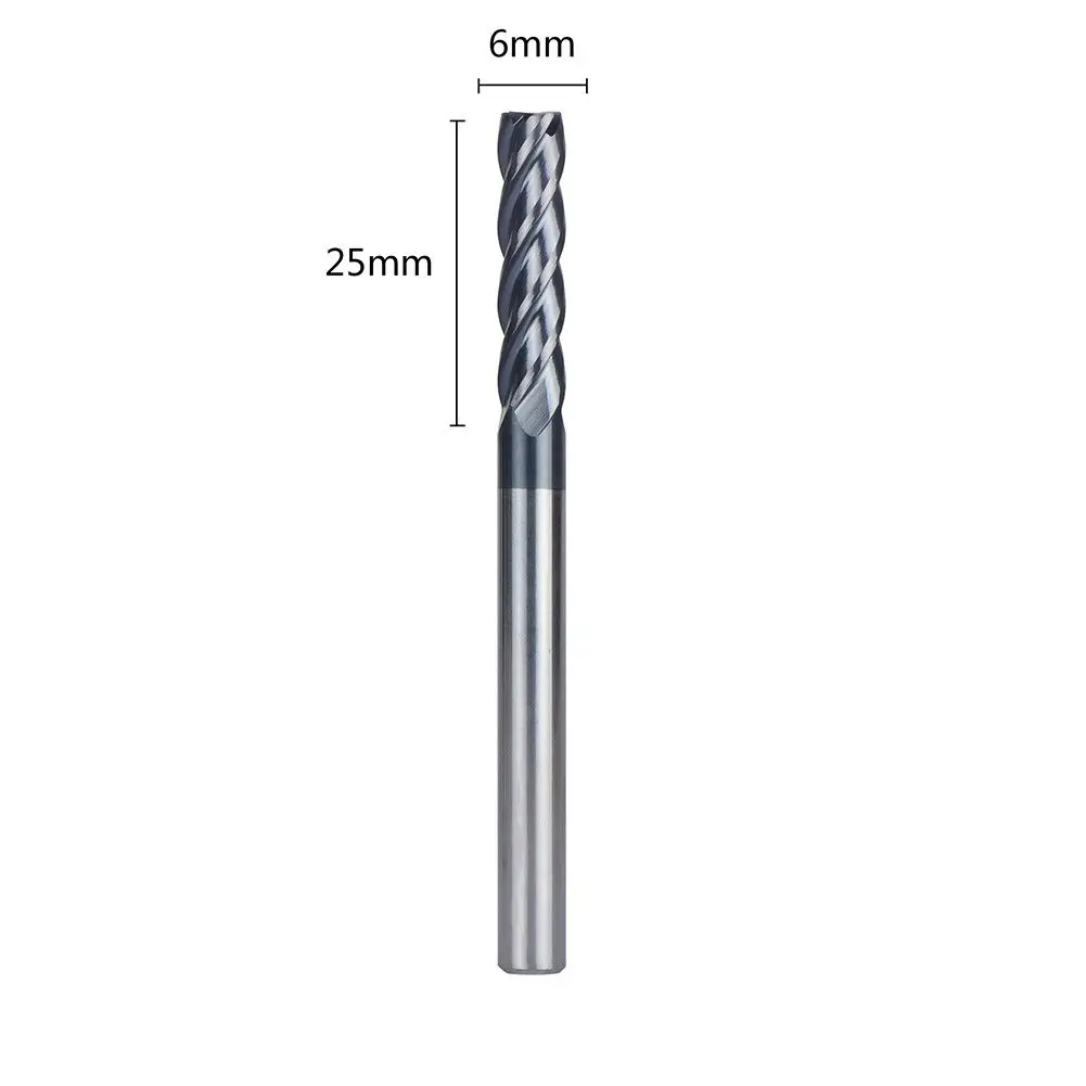 

4 Endmill TiAlN . 6