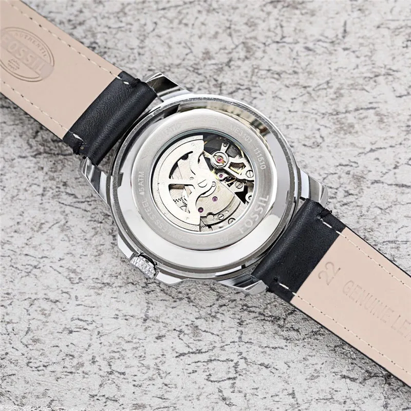 FOSSIL автоматические часы для мужчин лучший бренд класса люкс Ретро деловые