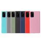 Матовый Силиконовый мягкий чехол карамельных цветов для телефона Samsung Galaxy S20 Plus A51 A71 A31 A21 A10S A20S A30S A21S A41 A12 A32 A42, чехлы