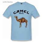 Футболка Camel Mirge Phantom для мужчин и женщин, хлопковая тенниска с коротким рукавом, майка с графическим принтом, брендовая рубашка, топ в подарок, на лето