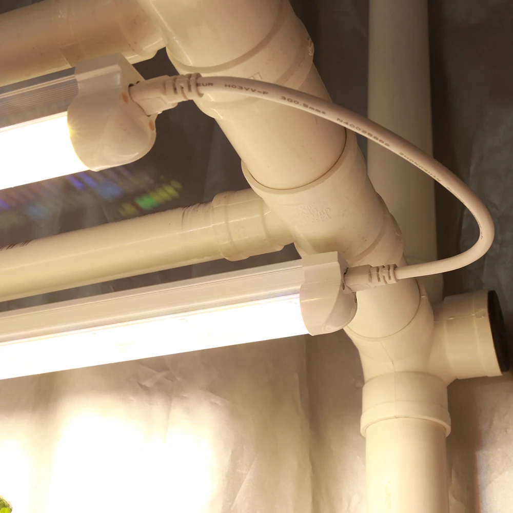 Фитолампа светодиодная полного спектра для выращивания растений T8 120 см 3