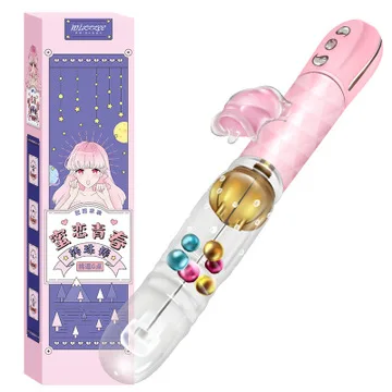 Кролик AV вибратор фаллоимитатор игрушка для секса в форме языка Анальный шарик