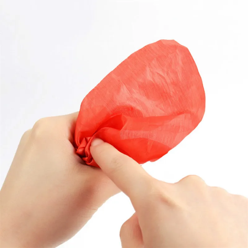 Модные фокусы phantasy реквизит крупным планом исчезающий пластиковый палец наконечник красная шелковая одежда