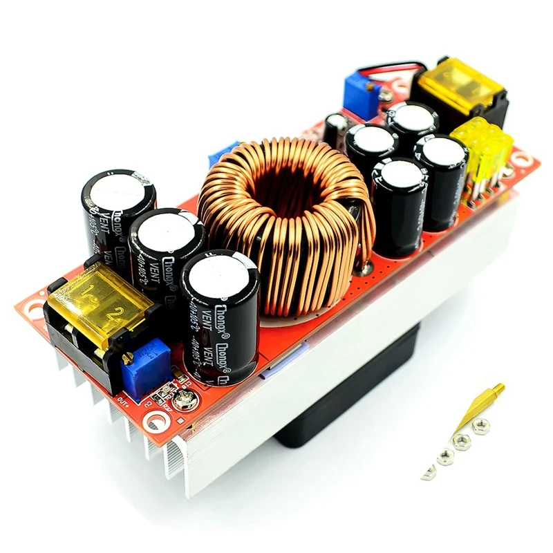 

1500W DC-DC Voltage Converter CV Boost Converter Step Up Adjustable Module Power Supply DC 12-60V to 12V-90V Regulator