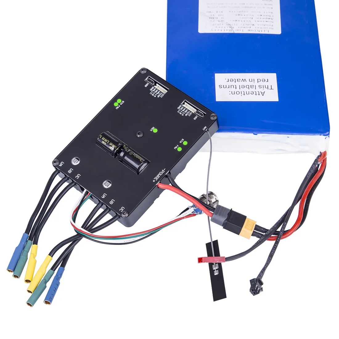 

ESC6.1 Dual Drive ESC 100A 8-60V 3S-12S Battery With Case For Children Kids School Play Game Education Christmas Birthday Gift