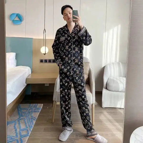 

For girls casual home suit new girls pajamas loose casual two-man suit