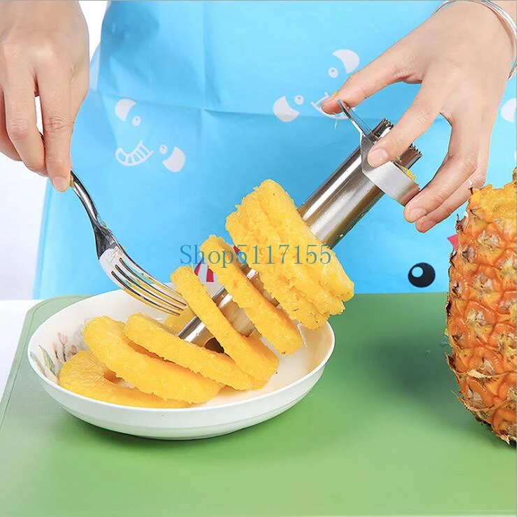 

Stainless Steel Pineapple Peeler for Kitchen Accessories Pineapple Slicers Fruit Knife Cutter Kitchen Tools and Cooking Hot Sale