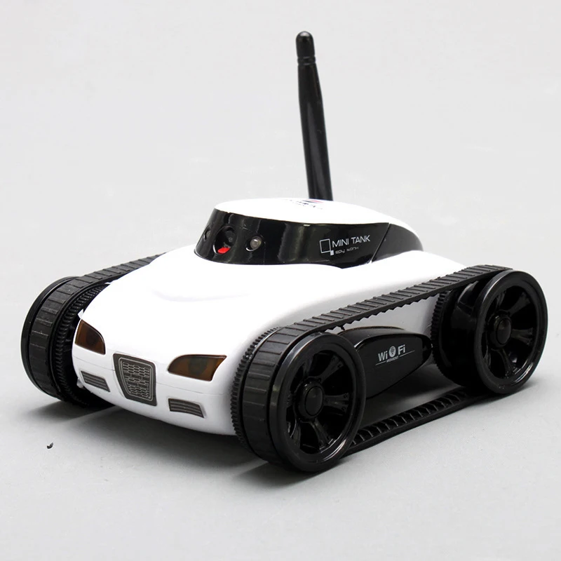 Мини i Spy 4CH RC Танк контролируемый IPhone/iPad/Android/IOS Wifi камера игрушки с дистанционным