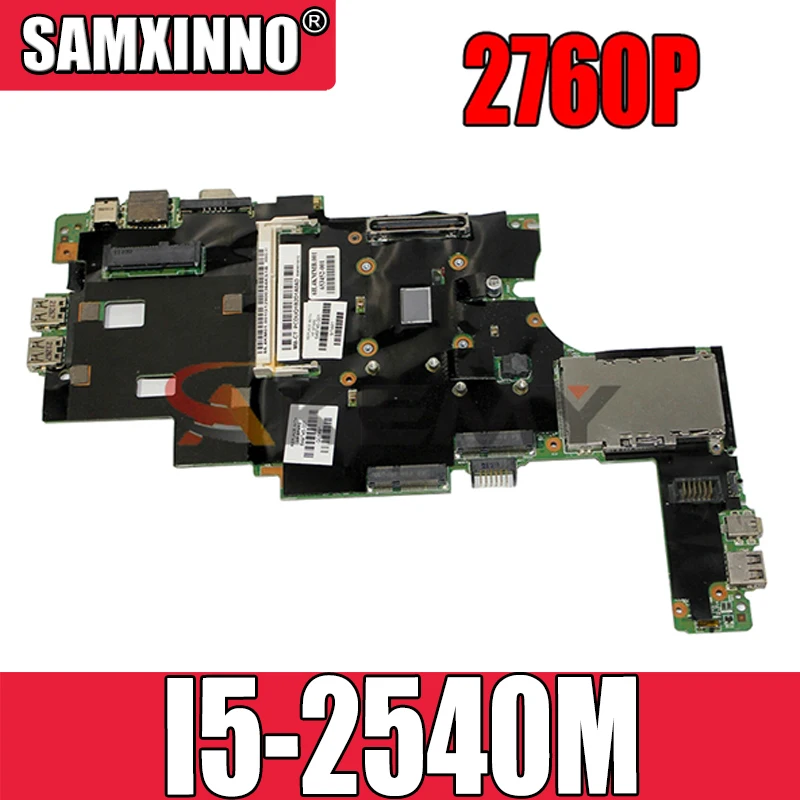 

AKemy 649747-001 649747-501 Материнская плата для ноутбука HP Elitebook 2760P Core SR046 I5-2540M материнская плата 10299-2 QM67