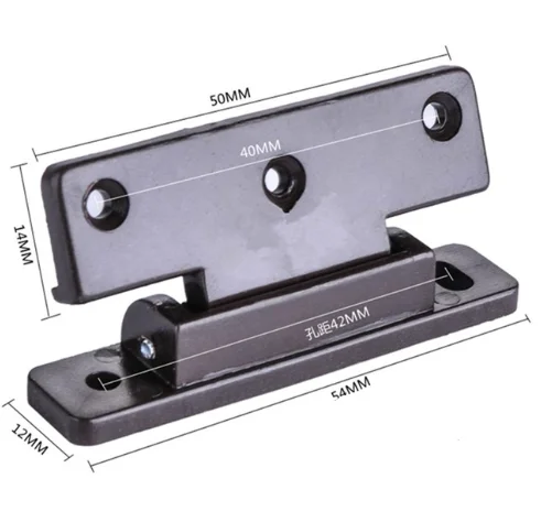 

4 шт., пластиковая пружинная петля, скрытая петля с плоской загрузкой для гардероба, шкафа, дверной соединитель, мебельная фурнитура