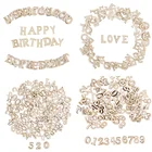 100 шт. деревянный столичный Английский алфавит номер DIY деревянный домашний декоративное искусство Ремесло Украшение для праздника