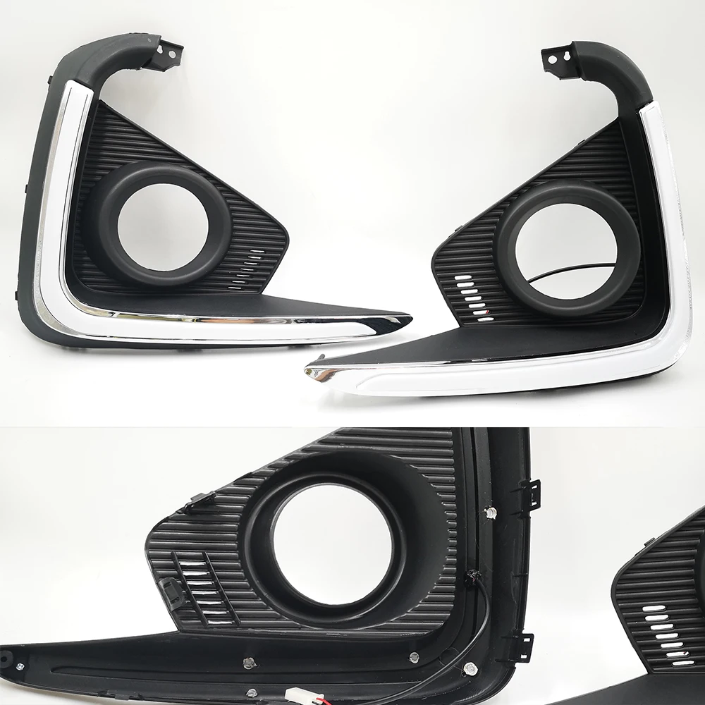 Автомобильная проблесковая 2 шт. Светодиодный дневной светильник для Suzuki Ertiga 2018