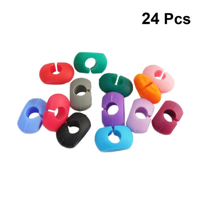 

24 шт., силиконовые бокалы для вина