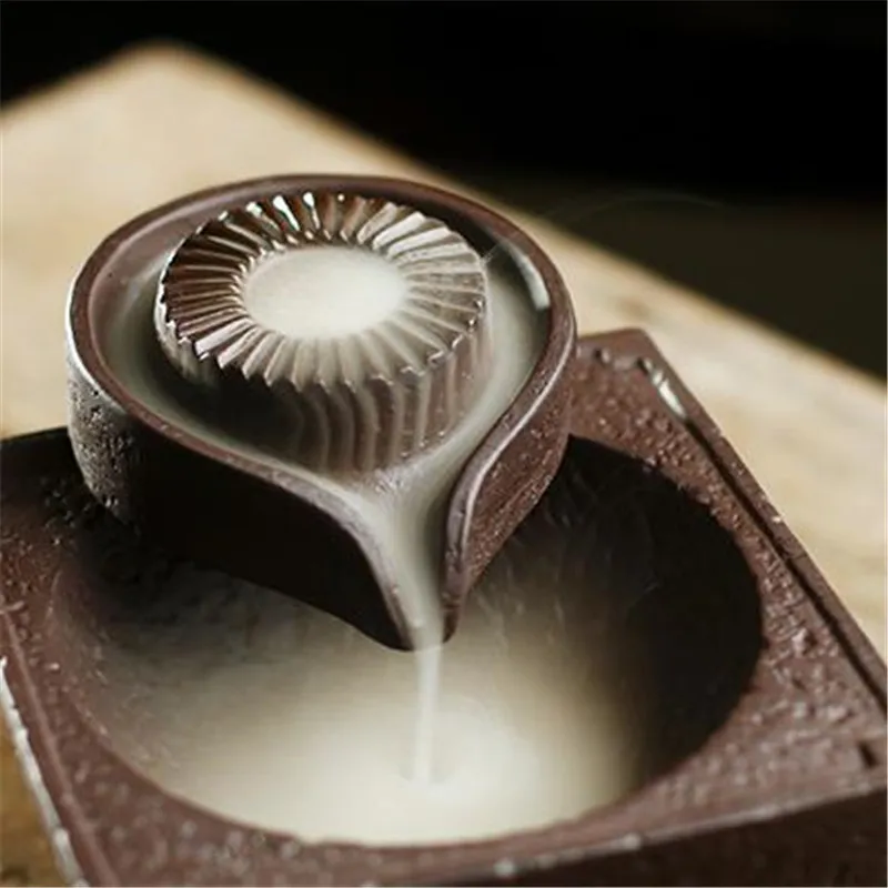 Каменная мельница керамическая курильница для благовоний горелка креативная