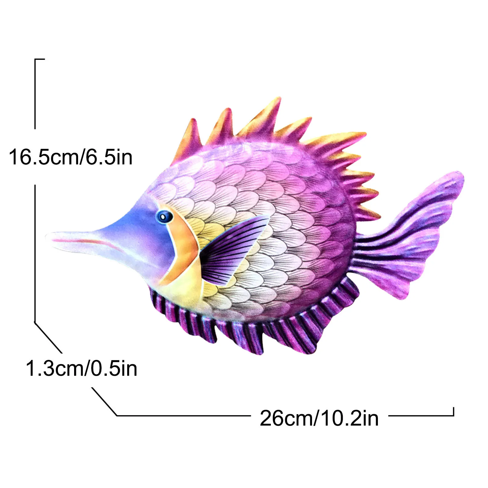 

Fish Metal Art Wall Decoration Living Room Bedroom Home Decoration decoracin de habitacin