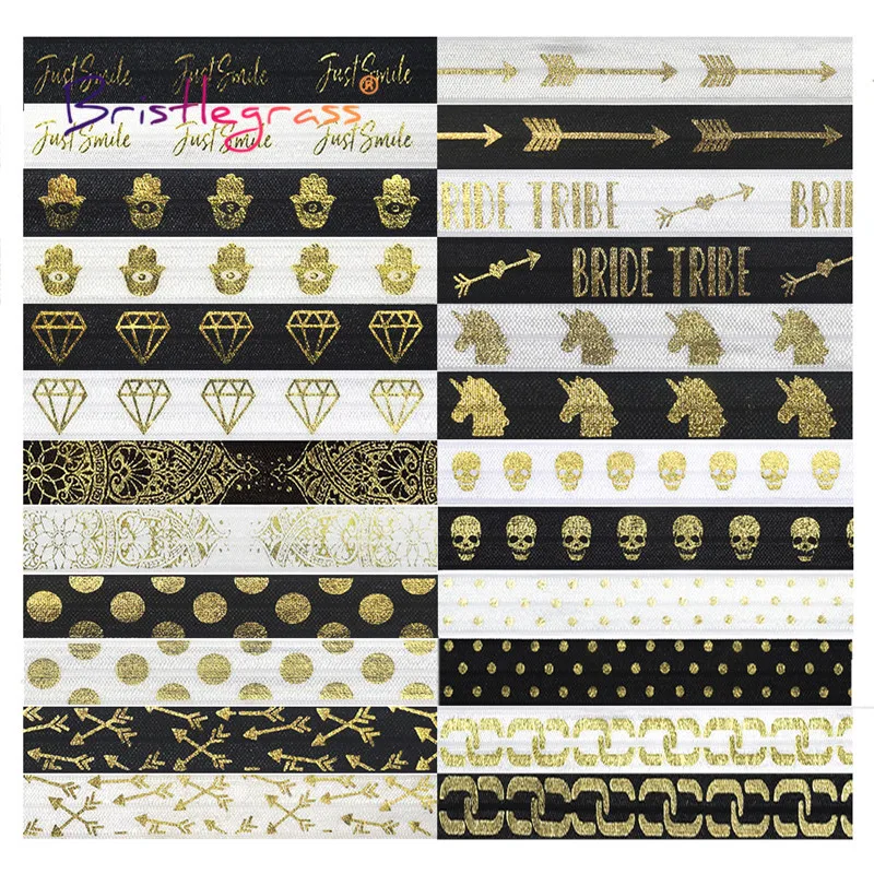 Леопардовый цветочный точечный комбинированный эластичный складной браслет для