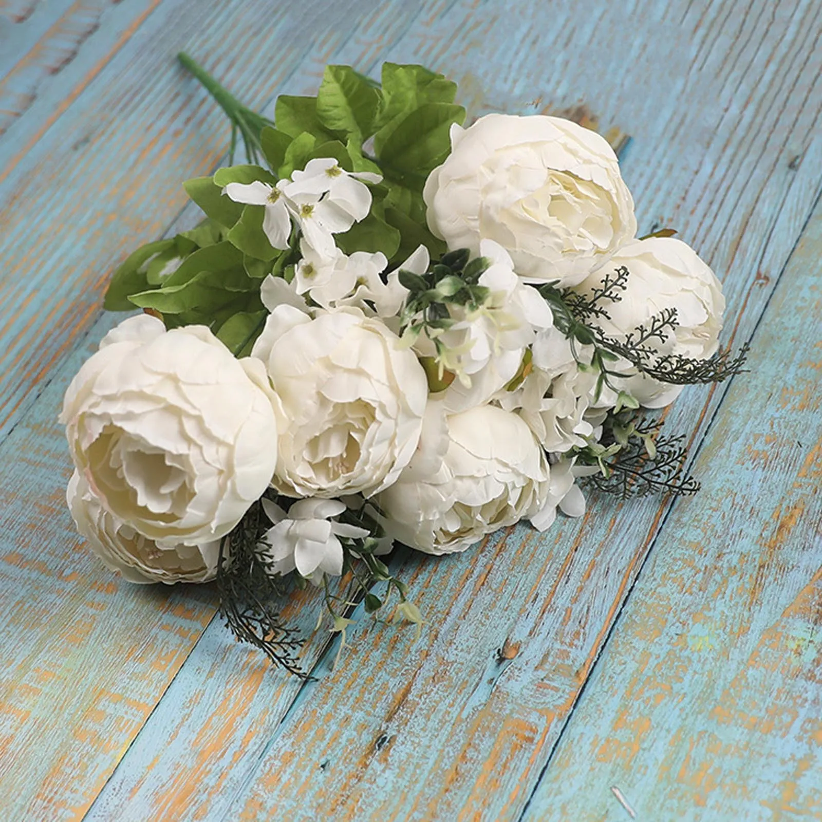 

Artificial Flowers Blush Roses Real Looking Fake Roses W/stem For Diy Wedding Bouquets Centerpieces Bridal Shower Party Ho