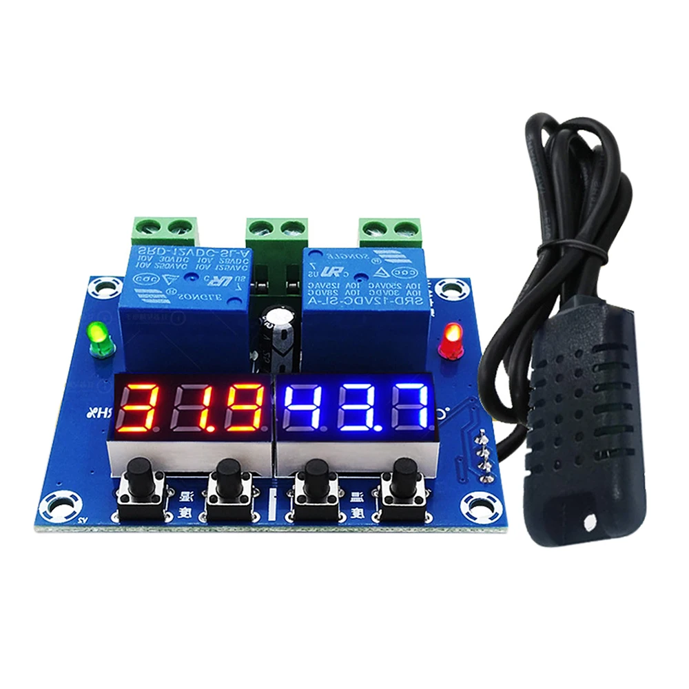 

ZFX-M452 Humidity Temperature Controller Digital Thermostat Humidistat Automatic Constant Temperature and Humidity Controller