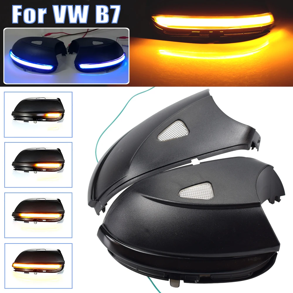 

For Volkswagen VW Beetle A5 2011-2015 Dynamic Turn Signal Light LED Side Mirror Sequential Indicator