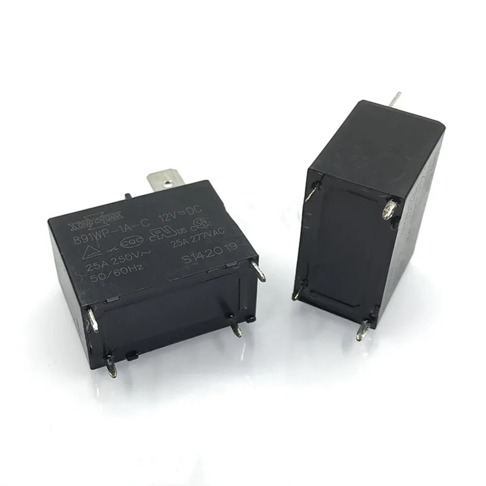 

10pcs New Relay 891WP-1A-C-12VDC 891WP-1A-C-24VDC 891WP-1A-C 12V 24V 25A 4PIN Water heater air conditioning dedicated
