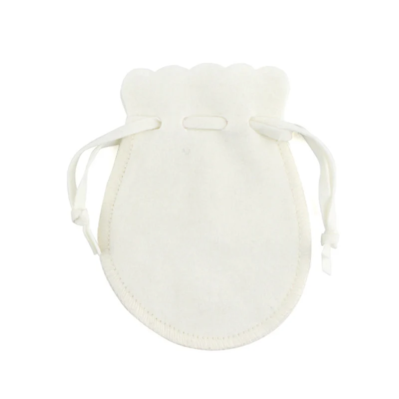 

10pcs Fashion Velvet Bag Drawstring Calabash Pouch Jewelry Bag Calabash Shape Packing Wedding/Christmas Gift Bag 7*9cm