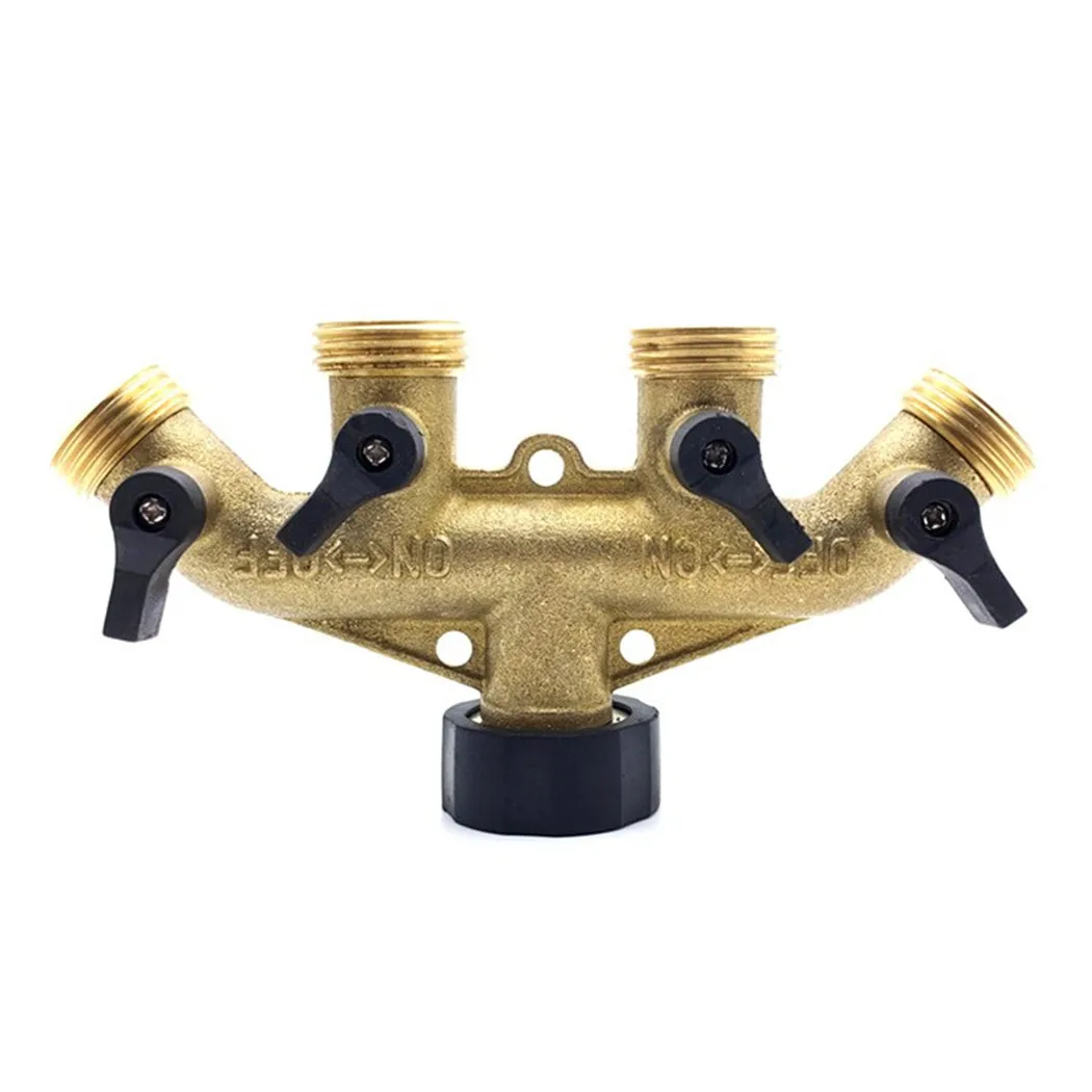 

1 Pcs Hose Connector 16 X 8 X 3 Cm 3/4 European Thread Copper European Union