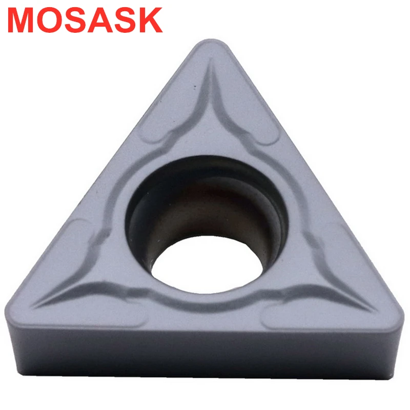 Mocask TCMT 10 шт. TCMT110204 ZM30 обработка нержавеющей стали цементированный карбид вольфрама вставки