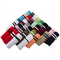 11 stripe cotton stretch knit neckline cuff waistband rib trim fabric for sweater mib coat