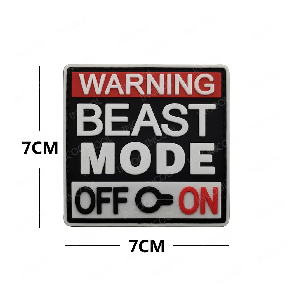 Зверь режим на вышивку патч армии США Военная Униформа нашивки Тактический